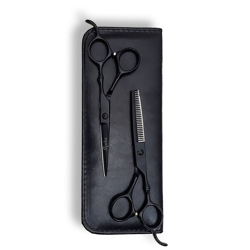 Black Salon Scissors Pair