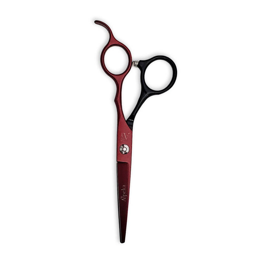 Red and Black Hair Scissors