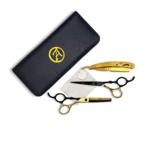 PrimeEdge Pro Black & Gold – Barber Precision Hair Pro Set