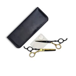 PrimeEdge Black & Gold – Precision Barber Hair Shear Set