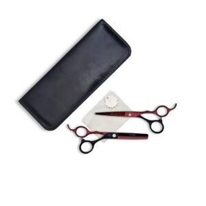 CrimsonEdge – Red & Black Precision Shear Set